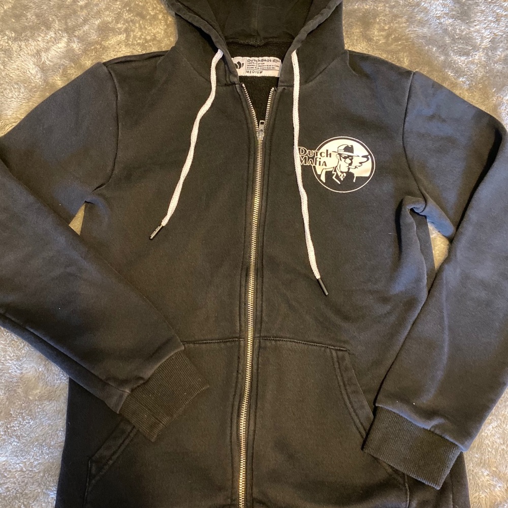Black Dutch mafia zip up!